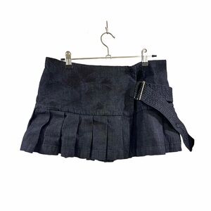 Parasuco Belted Mini Skirt